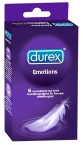 Durex Emotions Condome durex emotions condoms 6 pieces in a pack