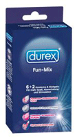 Durex Fun-Mix Kondome Durex Fun-Mix condoms 6 plus 2