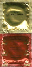 Amor Goldene Kondom Neuheit Amor goldige Kondome 100 Stck.