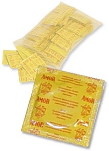 Extra starke Kondome von AMOR 100er PE-Beutel