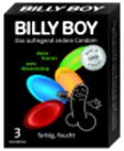 Billy Boy farbig feucht Kondom Billy Boy farbig, feucht 3 Kondome