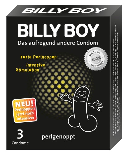 Billy Boy perlgenoppte Kondome Billy Boy perlgenoppt 3 Kondome