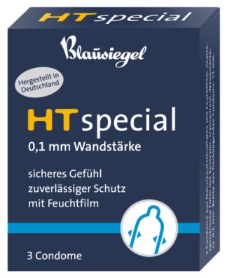 BlausiegelHTspecial Kondome Blausiegel HT Special 3 Kondome pro Packung