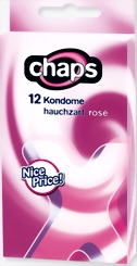 Kondome von chaps hauchzart rose 12 Stck