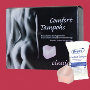 Comfort Tampons Classic Beppy Classic Comfort Dry Tampons 8 Stück ohne Fädchen