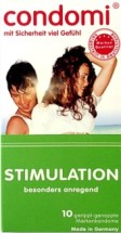 Condomi stimulierende Kondome Condomi Stimulation 10 Kondome besonders anregend