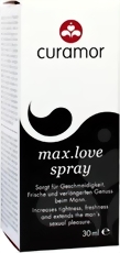 Curamor max.love Spray 30 ml im Sprhfalkon zur Aktverlngerung