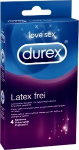 Durex Latex frei 4er Packung Durex Latex frei 4er Packung