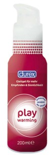 Durex Play Warming Gleitgel 200 ml Durex Play Wärmend 200 ml Dosierer