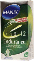 Manix Endurance Kondom MANIX Endurance 12 Kondome mit Wirkstoff