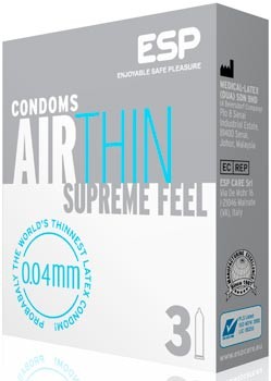ESP AirThin Kondome 3 Stück ESP AirThin Kondome 3 Stück