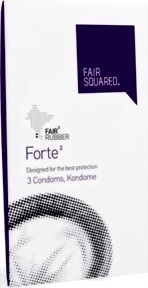 Fair Squared Forte² 3er Packung Kondome, ökonomische, CO2 neutral hergestellte und fair gehandelte Kondome ! Fair Squared Forte² 3er Packung Kondome, ökonomische, CO2 neutral hergestellte und fair gehandelte Kondome !