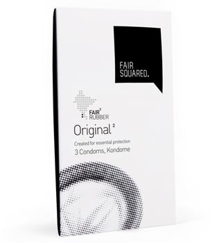 Fair Squared Orignal² Kondome 3 Stück, ökonomisch und CO2 neutral hergestellt, fair gehandelt ! Fair Squared Orignal² Kondome 3 Stück, ökonomisch und CO2 neutral hergestellt, fair gehandelt !