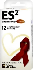 Lifestyle ES² ultradünne Kondome 12er Packung Lifestyle ES² ultradünne Kondome 12er Packung