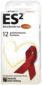 Lifestyle ES² ultradünne Kondome 12er Packung Lifestyle ES² ultradünne Kondome 12er Packung