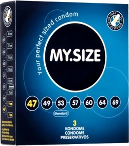 My Size Kondome 47 mm 3 Stück My Size Kondome 47 mm 3 Stück