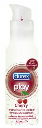 Durex Play Cherry Gleitgel mit Kirschgeschmack DUREX Gleitgel Play Cherry 50 ml Dosierer