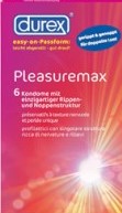 Pleasuremax Kondom DUREX Pleasuremax gerippt und genoppte Kondome 6 Stück