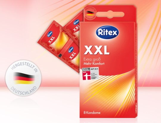 Ritex XXL 8 extra groe Kondome