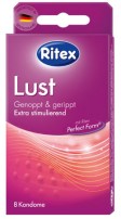 Ritex Lust Condome Ritex LUST Kondome genoppt und gerippt 8 Stück