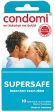 Condomi Supersafe Condomi Supersafe 10 Kondome mit Spermizid