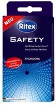 Ritex SAFETY Kondome Gleitmittel-frei 8 Kondome
