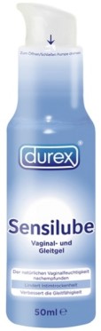 Sensilube Feuchtigkeitsgel NEU DUREX Sensilube - Vaginalgel