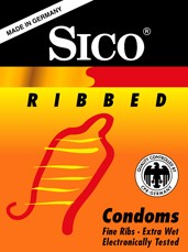 Sico condome mit Rillen 100er Beutel SICO Ribbed 100 Kondome mit Rillen