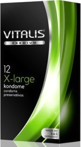 Vitalis X-large extra grosse Kondome 12 Stück Vitalis X-large extra grosse Kondome 12 Stück